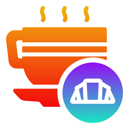 colazione Generic gradient fill icona