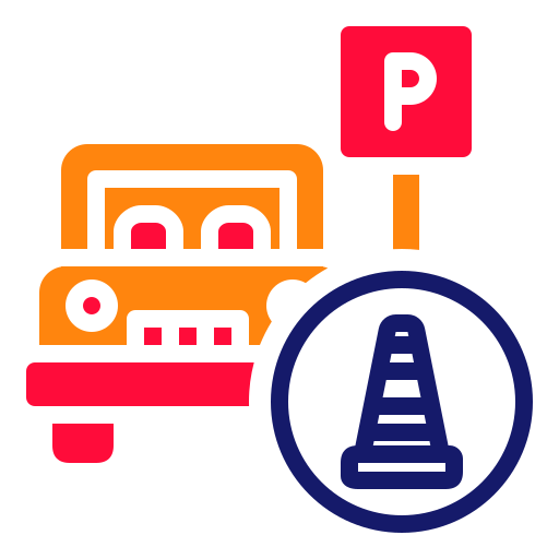 Car park Generic color lineal-color icon