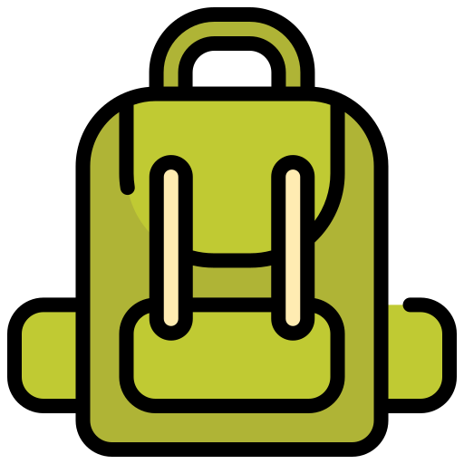Backpack Generic color lineal-color icon