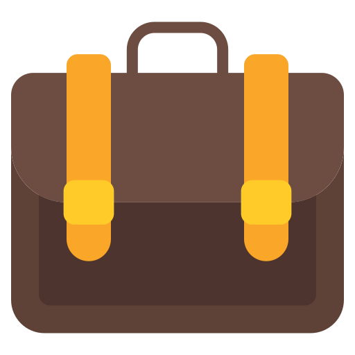 Briefcase Generic color fill icon