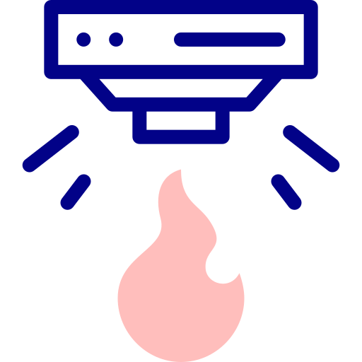 火炎 Detailed Mixed Lineal color icon