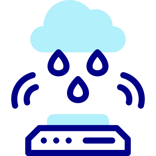 regensensor Detailed Mixed Lineal color icon