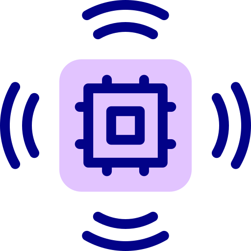 sensor Detailed Mixed Lineal color icono