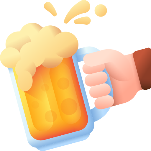 Cheers 3D Color icon