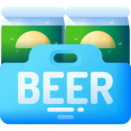 bière 3D Color Icône