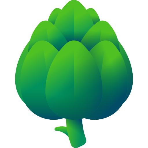 Artichoke 3D Color icon
