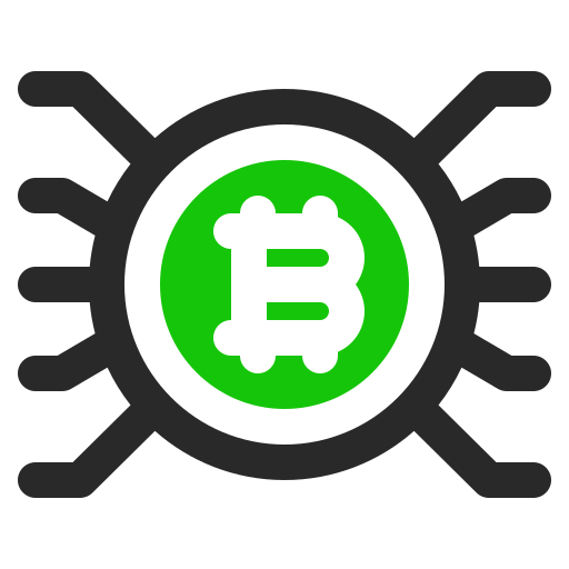 bitcoin Generic color lineal-color icon