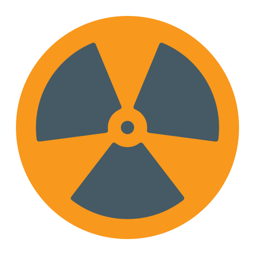 Radiation Generic color fill icon