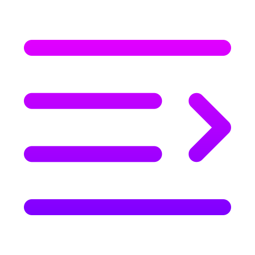톱니 모양 Generic gradient outline icon