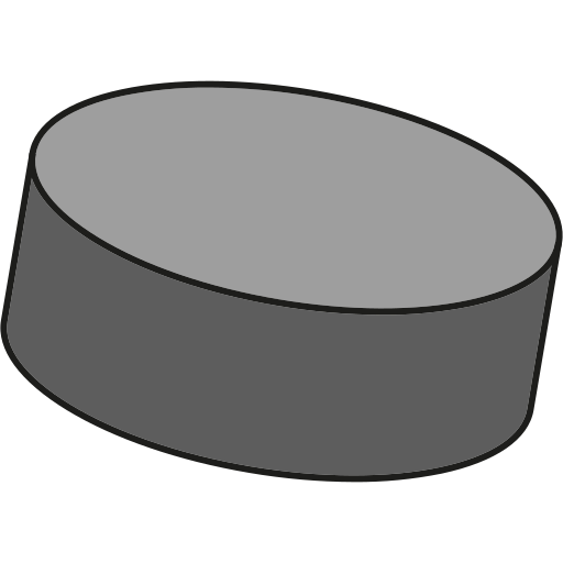 disco da hockey Generic color lineal-color icona