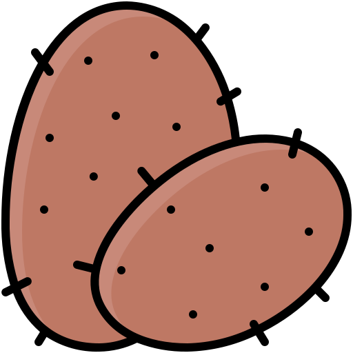 ziemniak Generic color lineal-color ikona