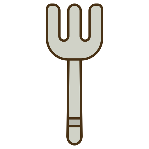 Fork Generic color lineal-color icon