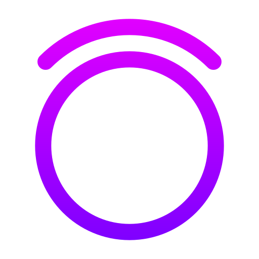 Circle Generic gradient outline icon