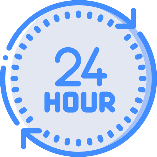 24 horas Basic Miscellany Blue icono
