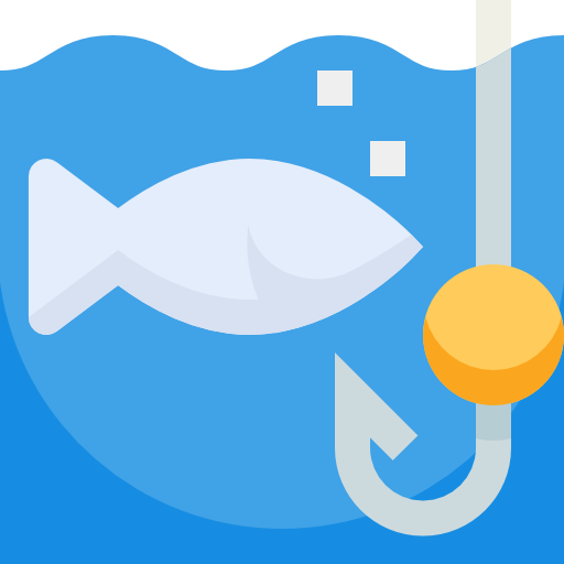 Fishing Pixelmeetup Flat icon