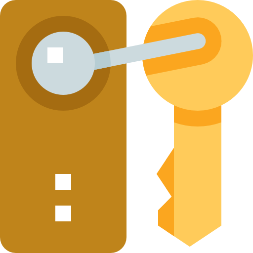 Ключ от комнаты Pixelmeetup Flat иконка