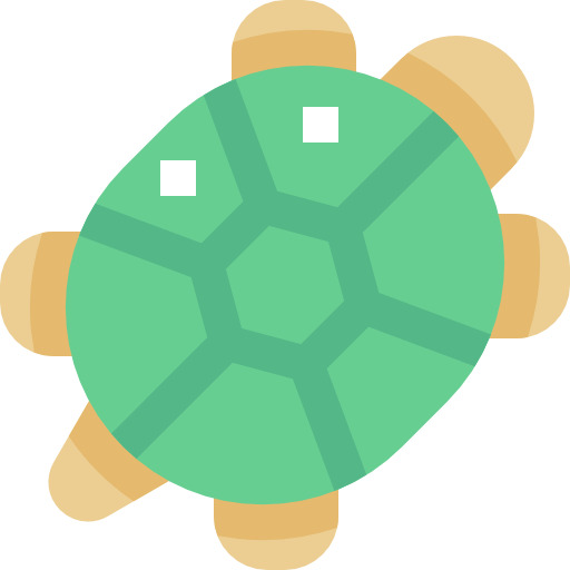 Turtle Pixelmeetup Flat icon