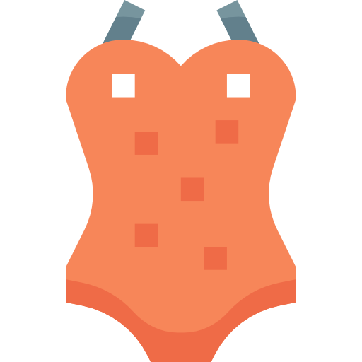 Swimsuit Pixelmeetup Flat icon