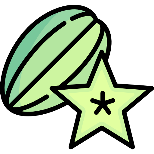 Carambola Special Lineal color icon