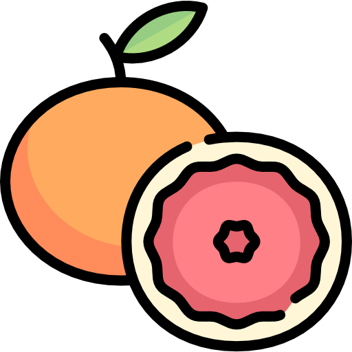 Grapefruit Special Lineal color icon