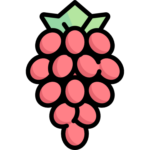 uvas Special Lineal color icono