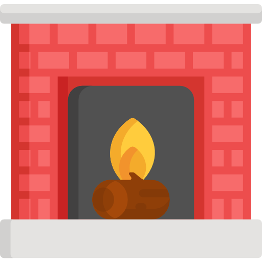 Fireplace Special Flat icon