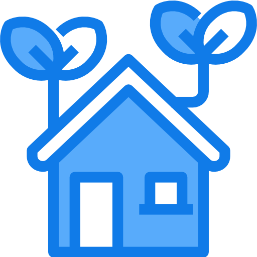 huis Justicon Blue icoon