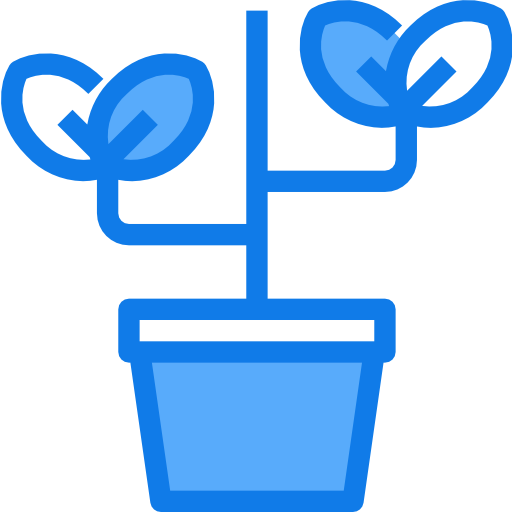 plant Justicon Blue icoon