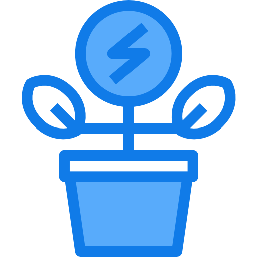식물 Justicon Blue icon