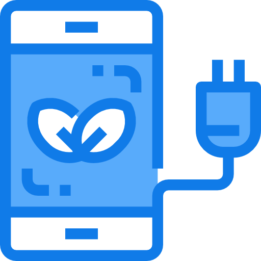 smartphones Justicon Blue icon