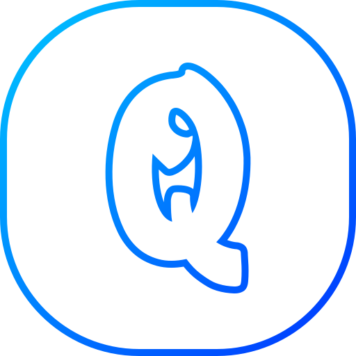 Letter q Generic gradient outline icon