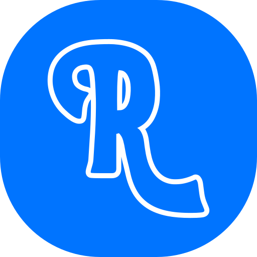 편지 r Generic color fill icon