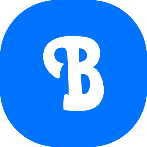 lettera b Generic color fill icona