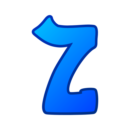 lettera z Generic gradient lineal-color icona