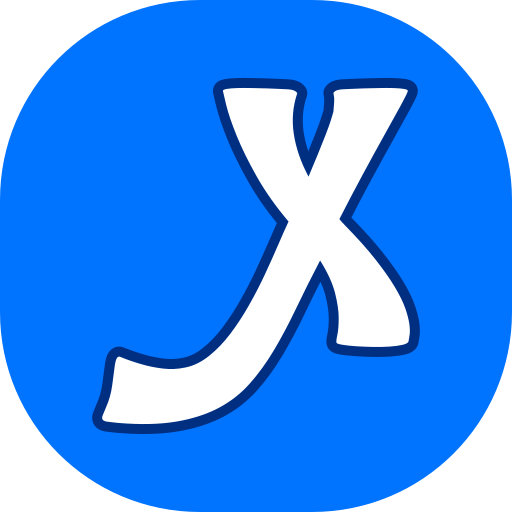 Letter x Generic color lineal-color icon