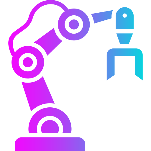 Robot arm Generic gradient fill icon