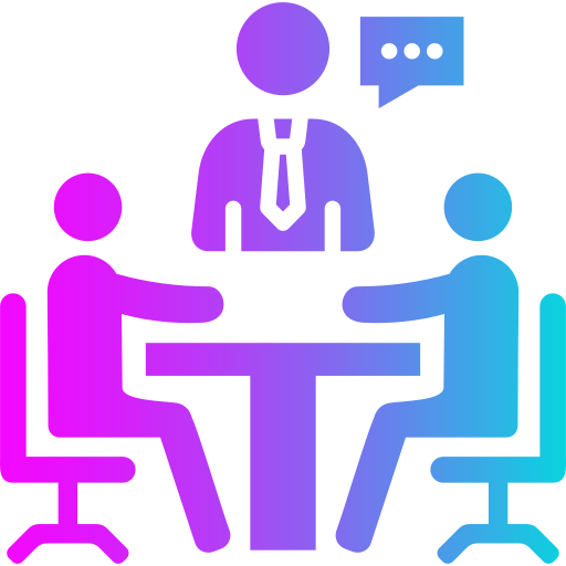 Business meeting Generic gradient fill icon