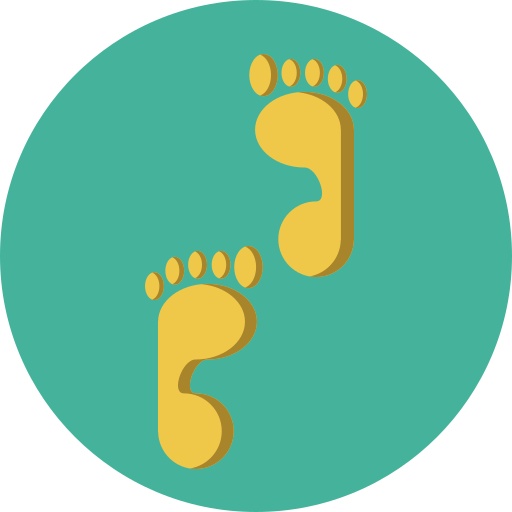 voetafdrukken Generic Others icoon