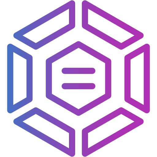 hexagon Generic gradient outline icon