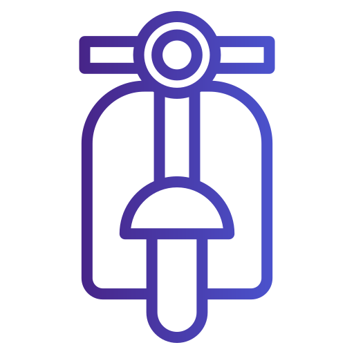 スクーターバイク Generic gradient outline icon