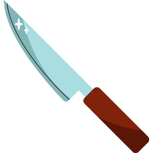hoja de cuchillo Generic color lineal-color icono