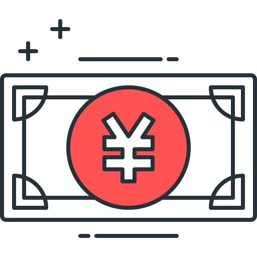 yen Generic color lineal-color icon