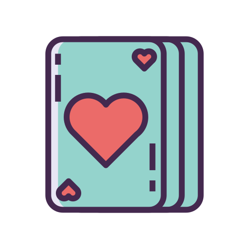 poker kaart Generic color lineal-color icoon