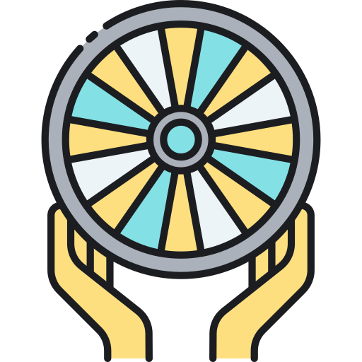 바퀴 Generic color lineal-color icon