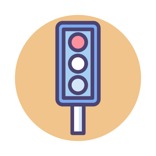 Traffic Generic color lineal-color icon