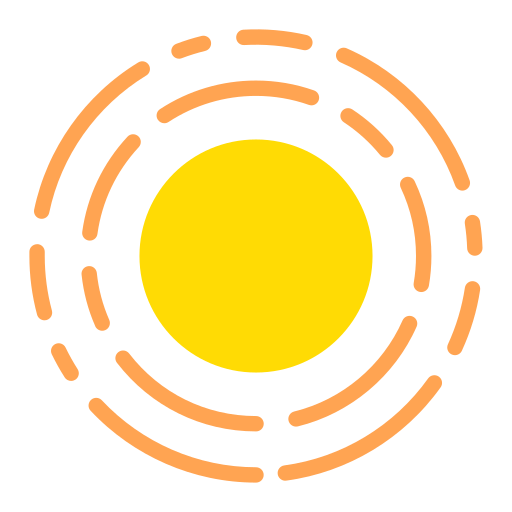 Sun Generic color fill icon