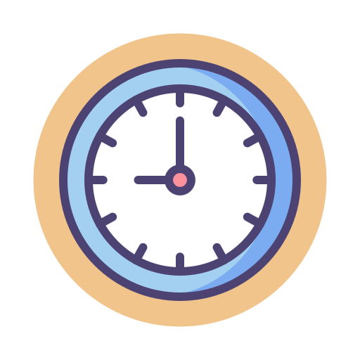 Clock Generic color lineal-color icon