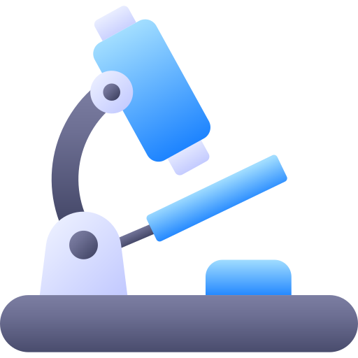 microscopio Generic gradient fill icono