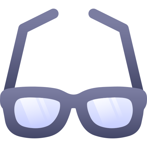 Reading glasses Generic gradient fill icon