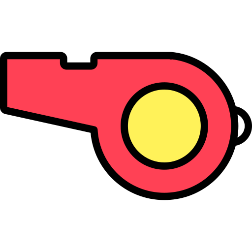 Whistle Generic color lineal-color icon